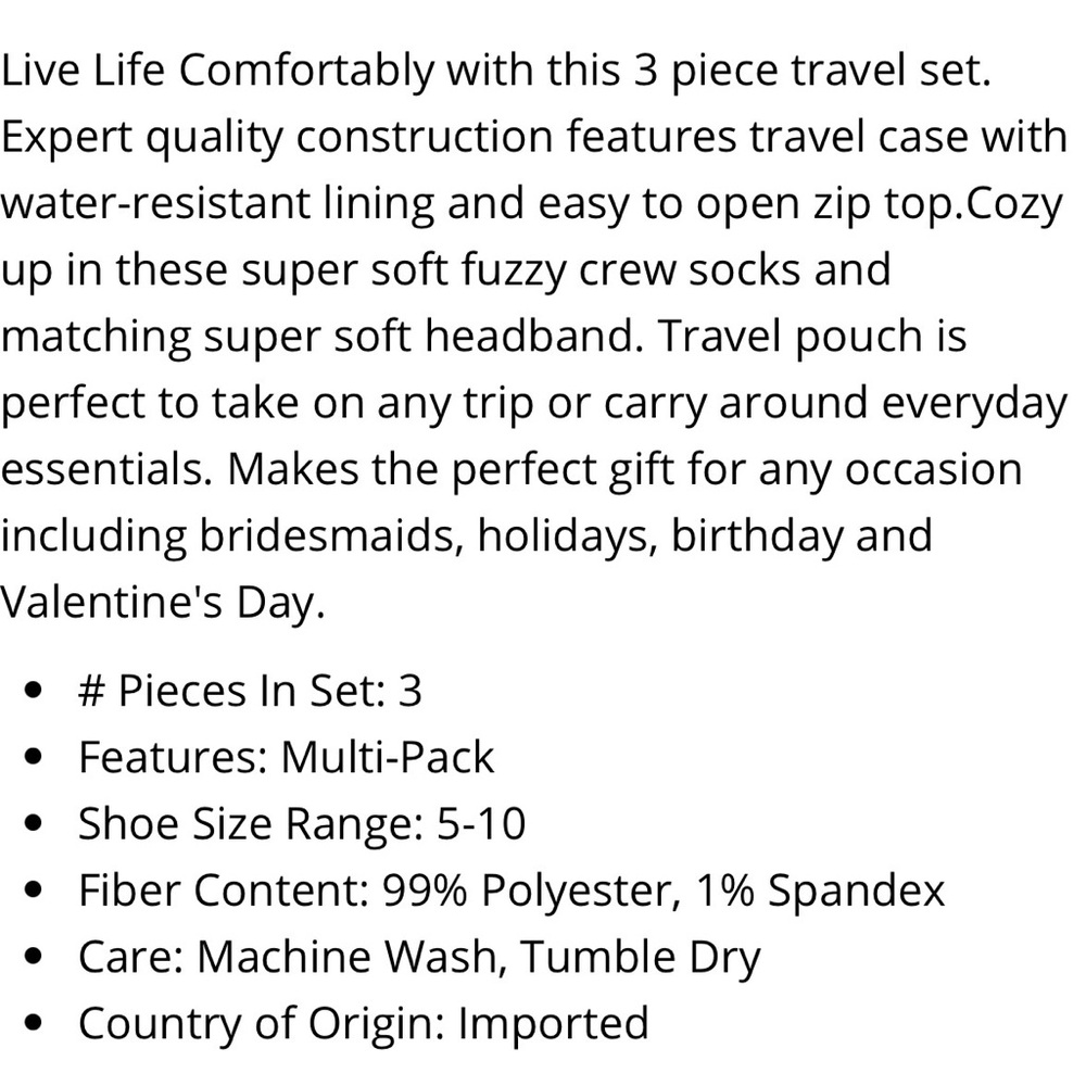 Bearpaw Super Plush Gift Set Womens 3-pc. - Picture 9 of 9